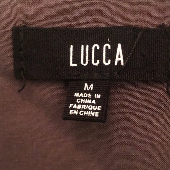 NWT Lucca Couture Leia moss-green jumpsuit w/ pockets sz M - Picture 6 of 16